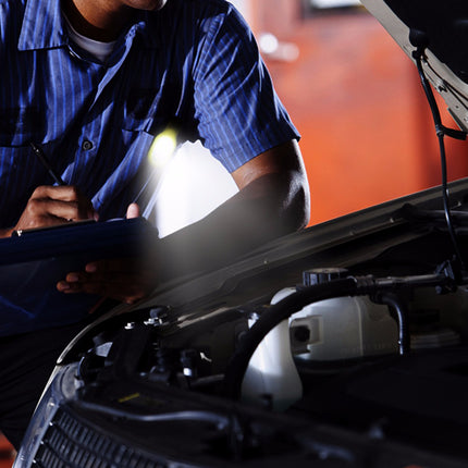 Bärbar mini LED-lampa med klämma