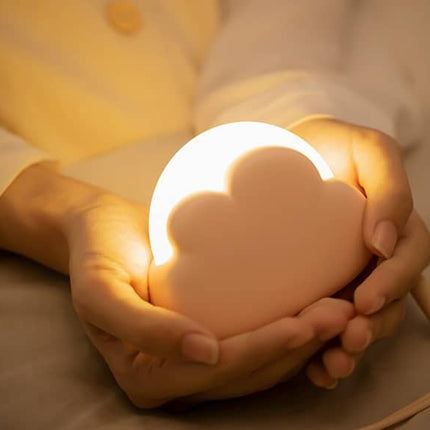 Färgglad molnformad mini LED-lampa dimbar