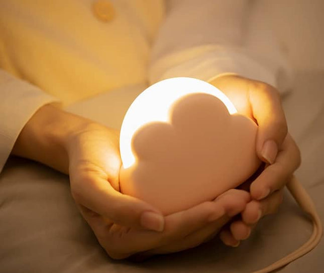 Färgglad molnformad mini LED-lampa dimbar