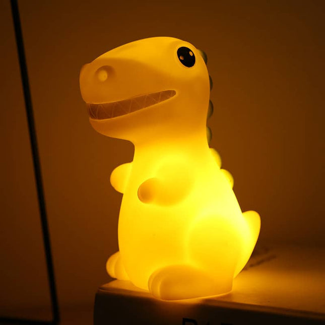 Mini T-Rex dinosaurie LED nattlampa