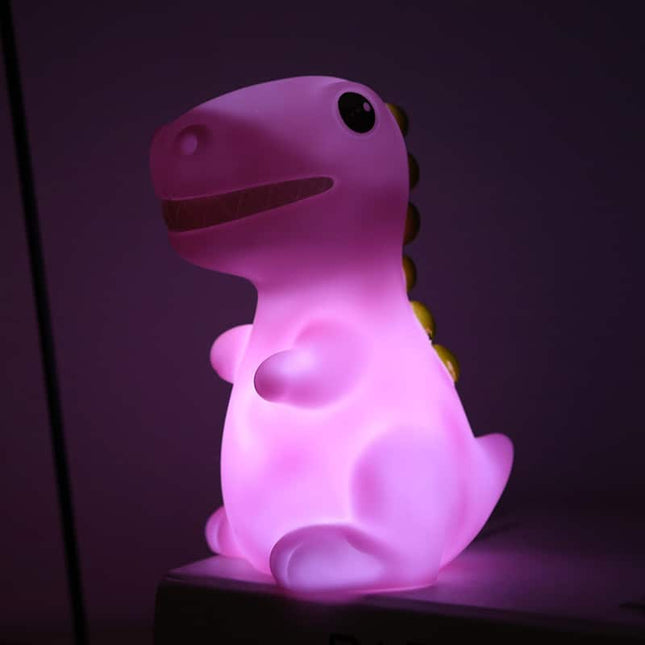 Mini T-Rex dinosaurie LED nattlampa