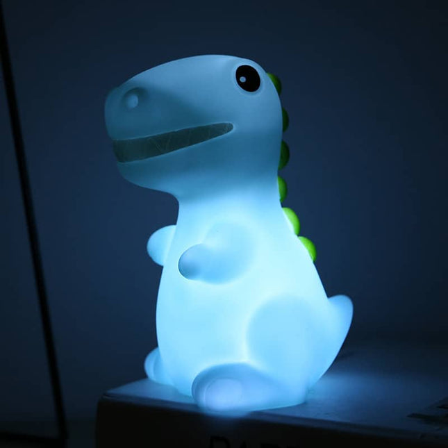 Mini T-Rex dinosaurie LED nattlampa