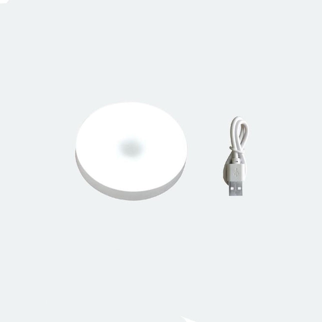 Trådlös självhäftande mini LED touch-lampa