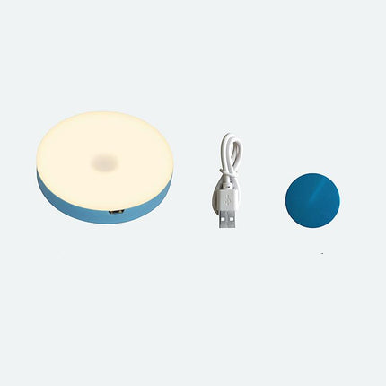 Trådlös självhäftande mini LED touch-lampa