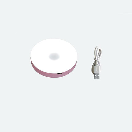 Trådlös självhäftande mini LED touch-lampa