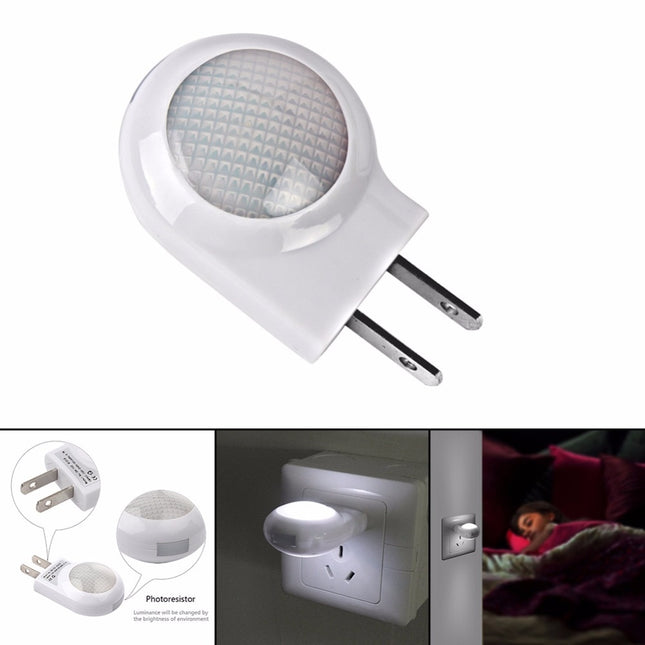 Mini LED väggnattlampa med ljussensor