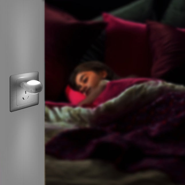 Mini LED väggnattlampa med ljussensor
