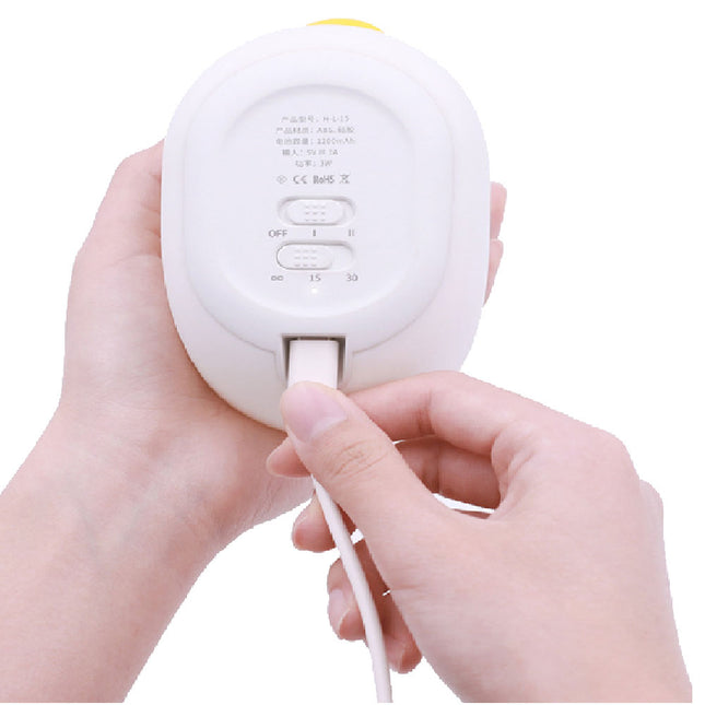 Liten nattlampa anka med timer