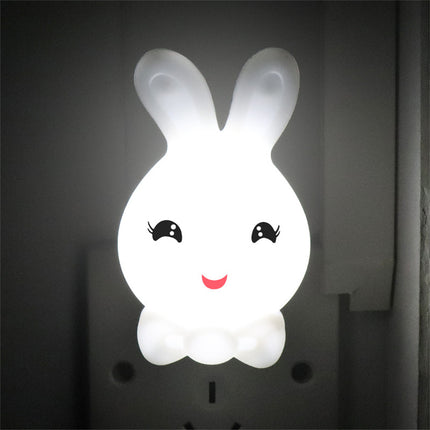 LED nattlampa kanin för eluttag