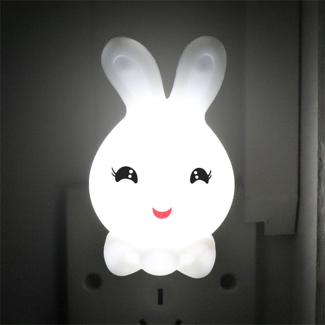 LED nattlampa kanin för eluttag