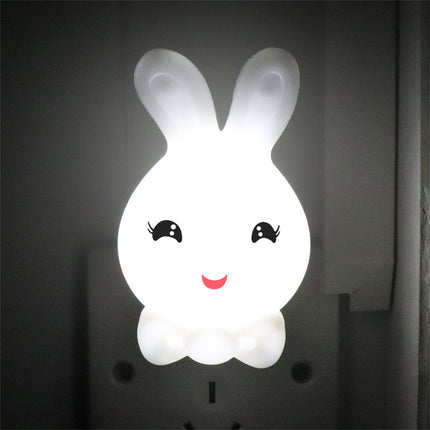 LED nattlampa kanin för eluttag