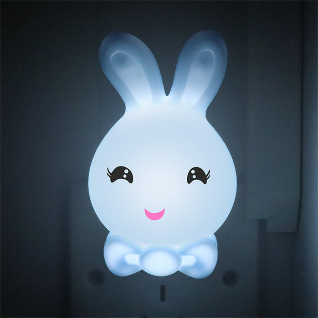 LED nattlampa kanin för eluttag