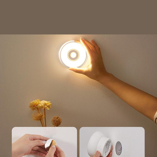 Nattlampa med rörelsesensor USB-laddning