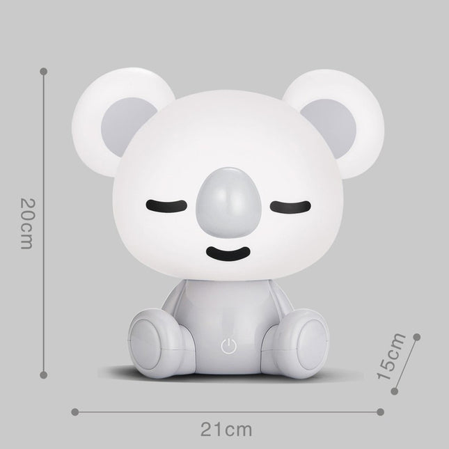 Söt koala nattlampa med USB-laddning