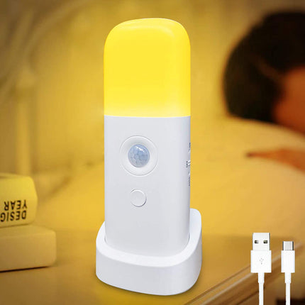 Bärbar nattlampa med rörelsesensor