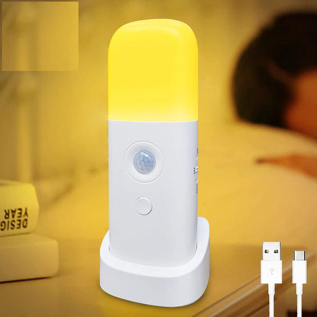 Bärbar nattlampa med rörelsesensor