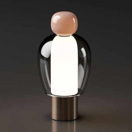 Uppladdningsbar sänglampa i nordisk design