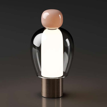 Uppladdningsbar sänglampa i nordisk design