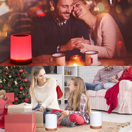 Modern dimbar sänglampa med touch