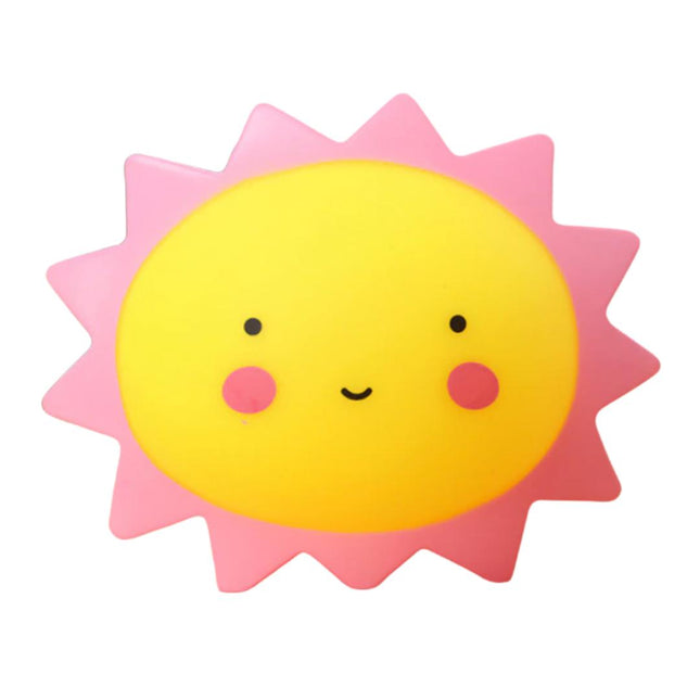 Solformad LED nattlampa för barnrum