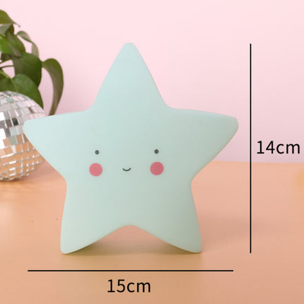 Stjärnformad LED nattlampa för bebis