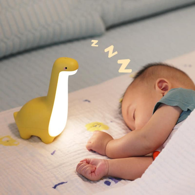 Söt dinosaurie nattlampa för barn