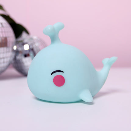 Mjuk nattlampa i silikon val