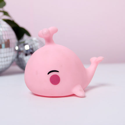 Mjuk nattlampa i silikon val