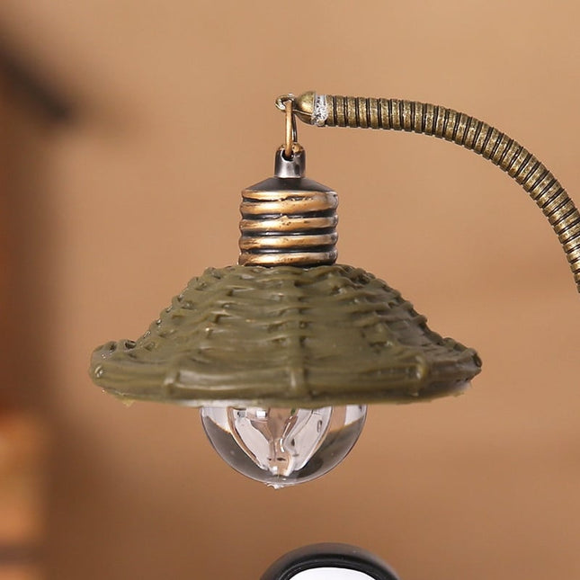 Nattlampa Ansiktslös med blå figur