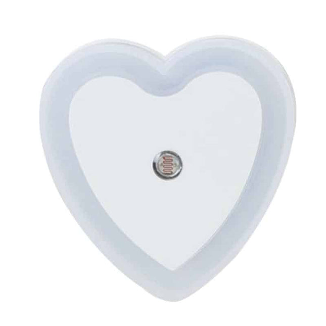 Hjärtformad smart LED nattlampa för barn