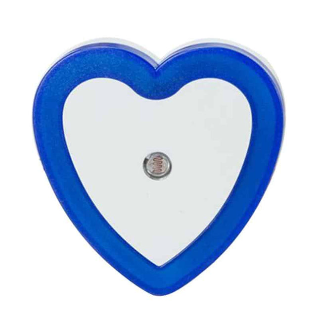 Hjärtformad smart LED nattlampa för barn