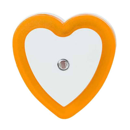 Hjärtformad smart LED nattlampa för barn