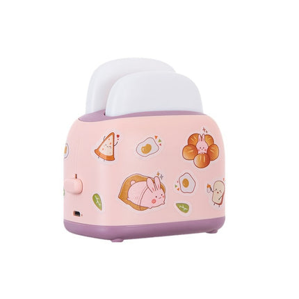 Uppladdningsbar nattlampa som söt brödrost