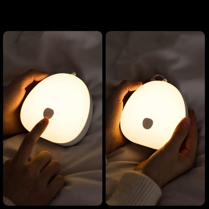 Dimbar LED touch-lampa för barn