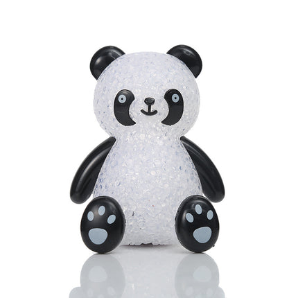 Lysande panda LED-lampa för barnrum