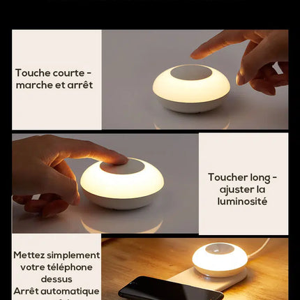 Smart nattlampa med rörelsesensor USB