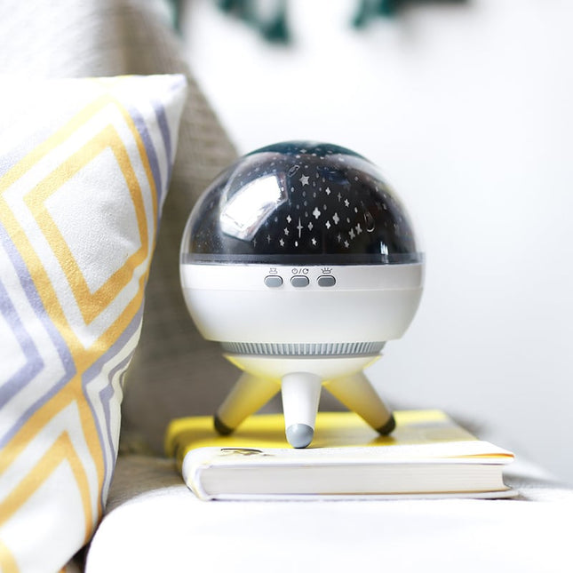 Roterande stjärnprojektor nattlampa med USB