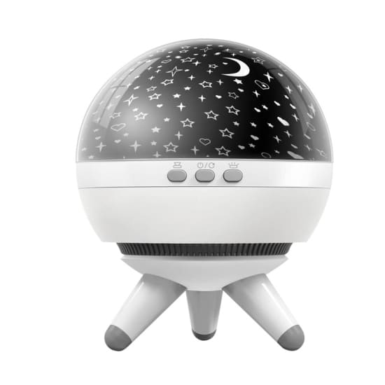 Roterande stjärnprojektor nattlampa med USB