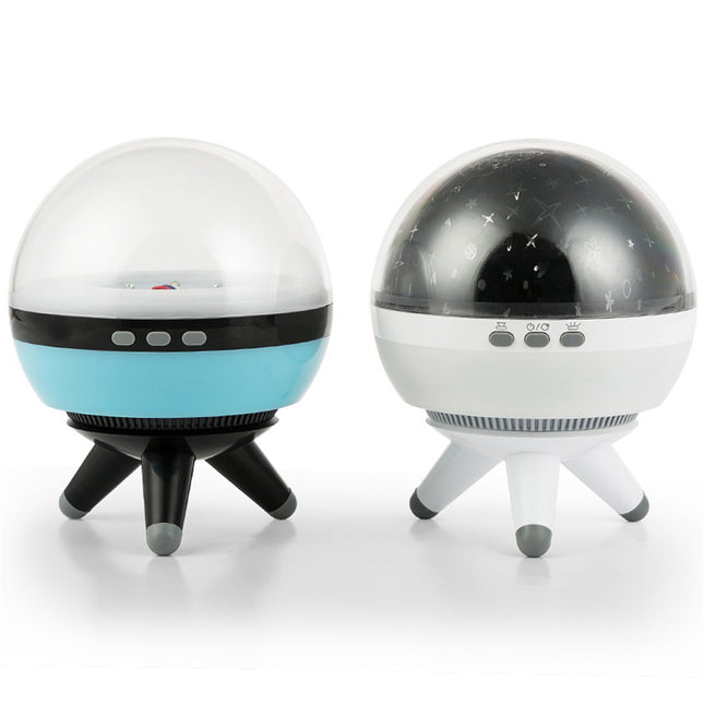 Roterande stjärnprojektor nattlampa med USB