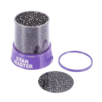 Stjärnhimmel projektor nattlampa för barn