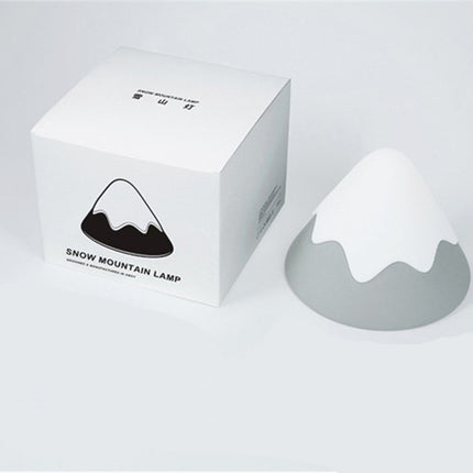 Mjuk nattlampa i silikon bergform