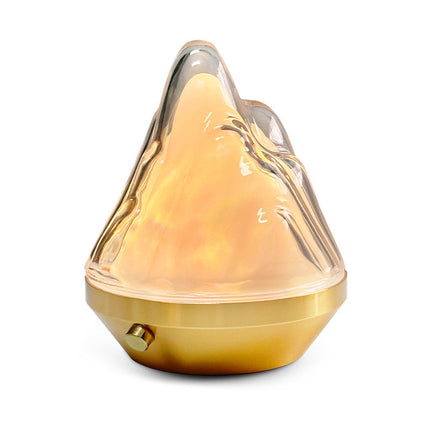 Bergsformad nattlampa med 16 olika färger