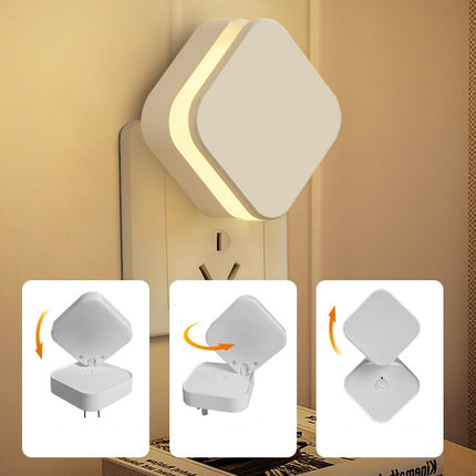 Plug-in nattlampa med fjärrkontroll