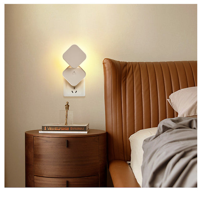 Plug-in nattlampa med fjärrkontroll