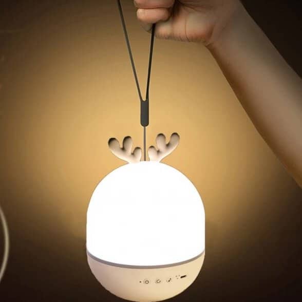 Roterande projektorlampa för bebis musik