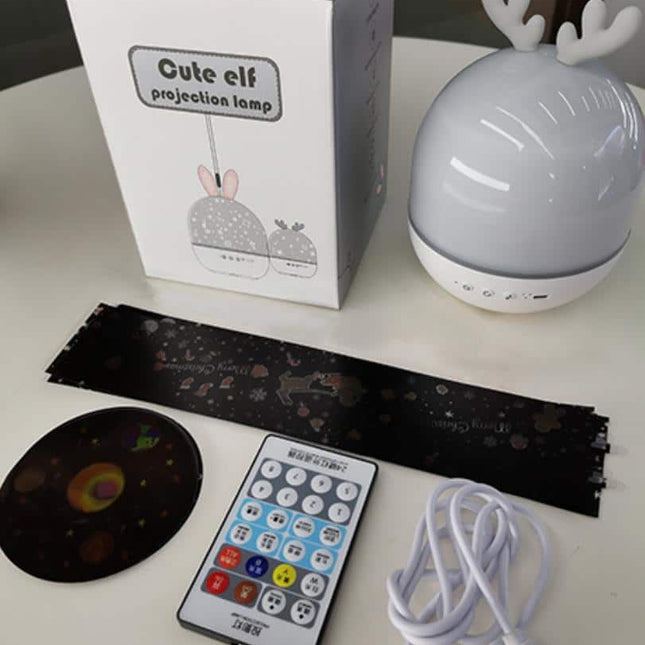 Musik nattlampa projektor hjort Bluetooth