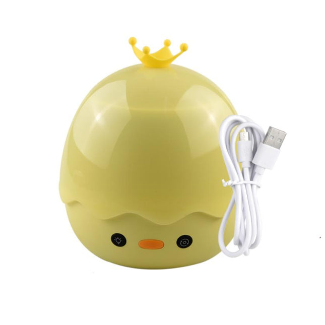 Nattlampa kyckling med projektor Bluetooth