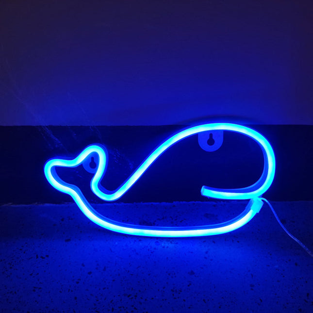 Neonlampa val LED väggdekoration