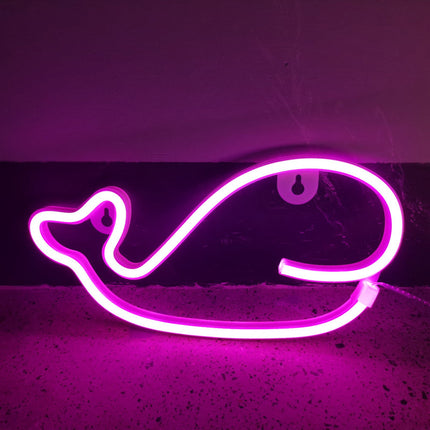 Neonlampa val LED väggdekoration