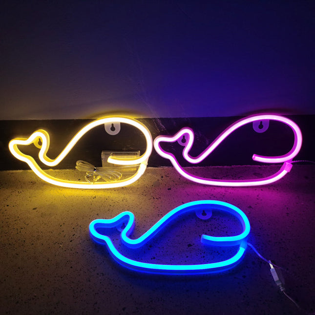 Neonlampa val LED väggdekoration